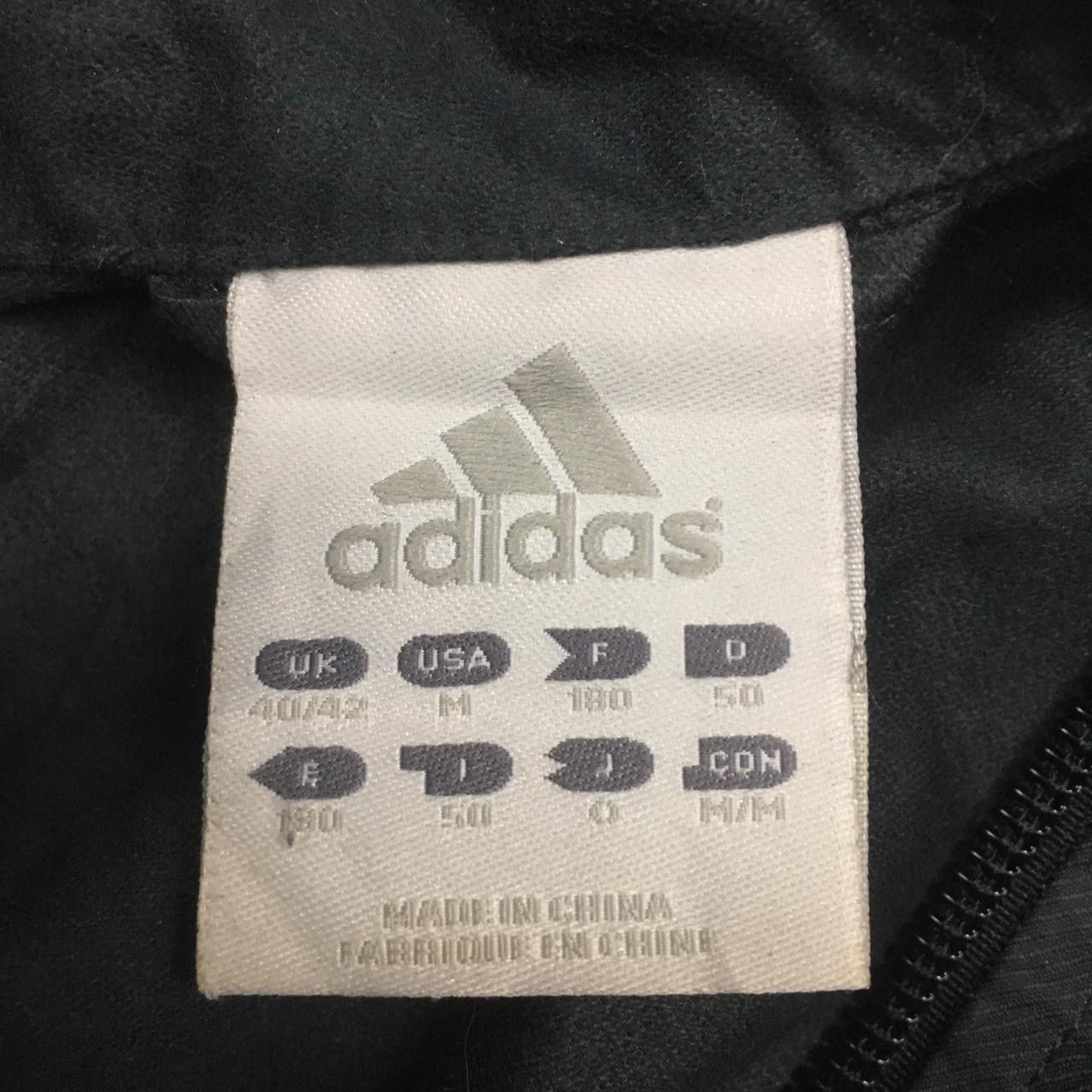 Adidas ADIDAS 3 Stripes Zip Up Sweater Windbreaker Streetwear Size US M / EU 48-50 / 2 - 4 Thumbnail