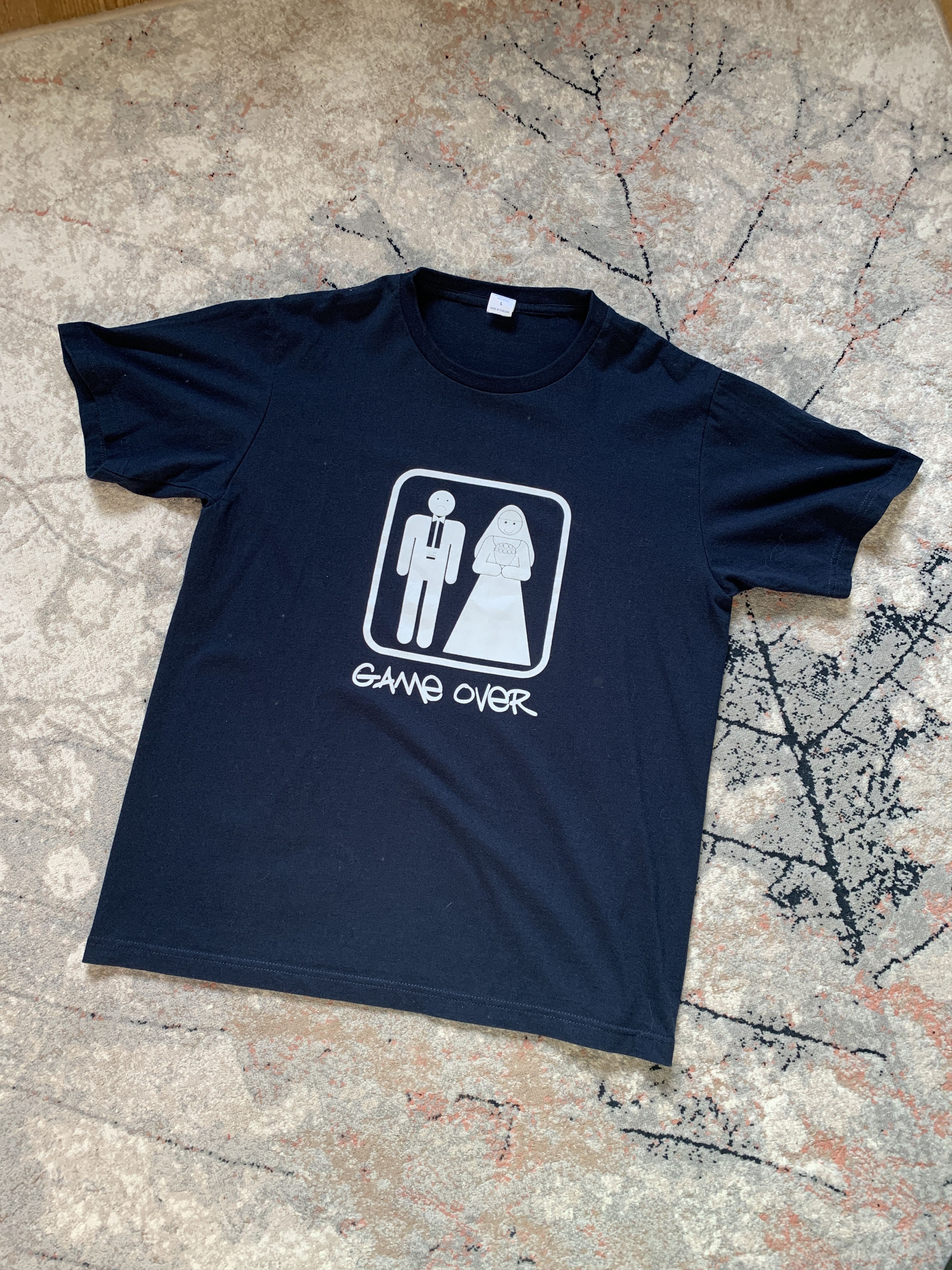 Vintage Wedding Game Over Vintage Tee Size US L / EU 52-54 / 3 - 1 Thumbnail