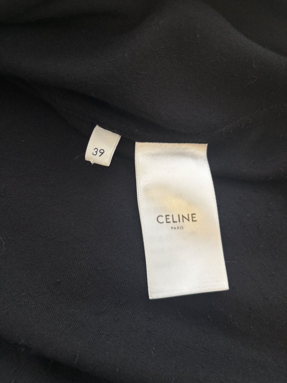 Celine Celine SS22 Black Crystal Embellished Western Shirt Size US L / EU 52-54 / 3 - 7 Thumbnail