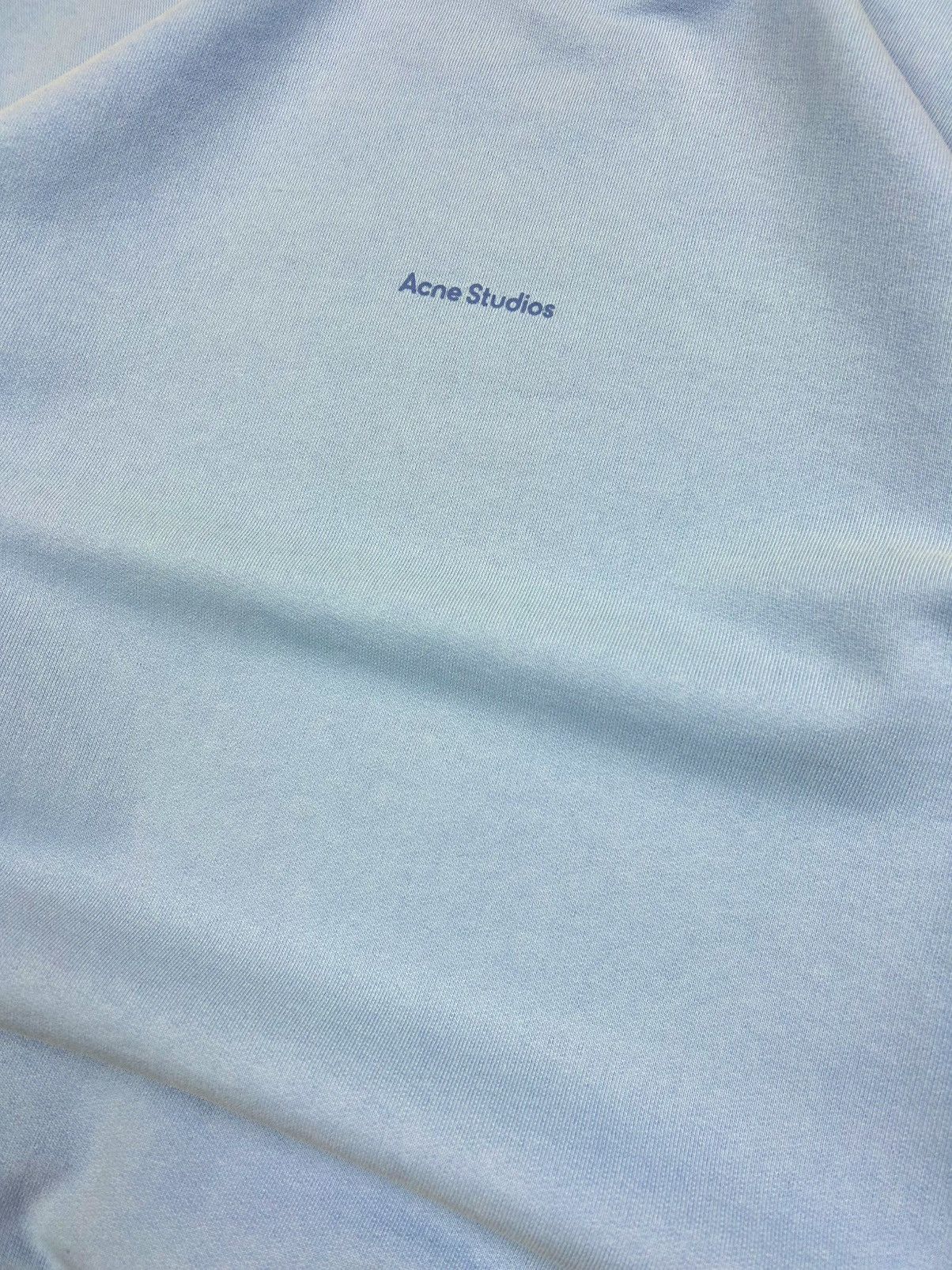 Acne Studios Acne Studios Oversized Blue Logo Sweatshirt Unisex Vintage Size US XS / EU 42 / 0 - 6 Thumbnail