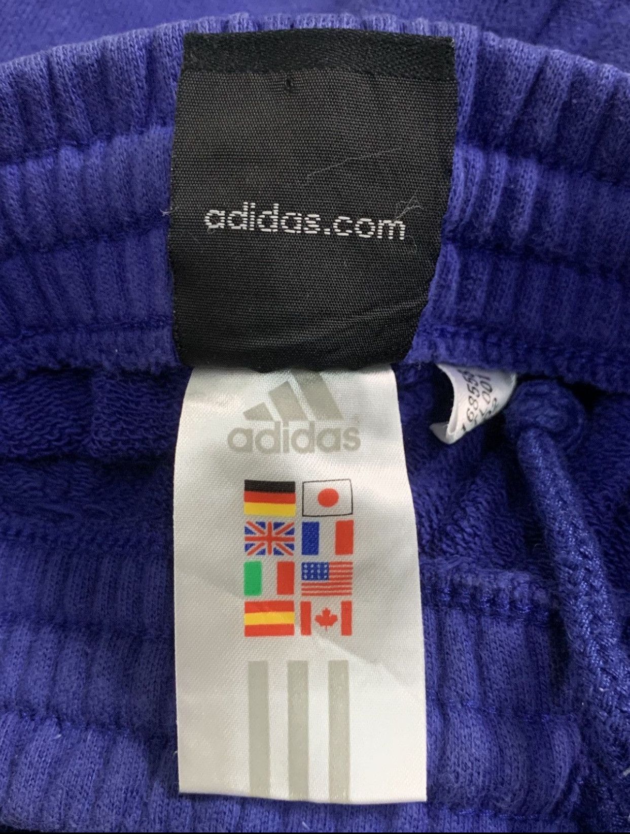 Adidas Rare Design Vintage Adidas France Stripe Jogger Pants Size US 26 / EU 42 - 5 Thumbnail