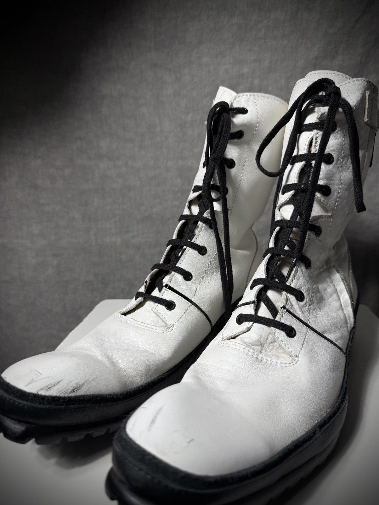 Yohji Yamamoto Yohji Yamamoto x Hiromu Takahama 07AW Runway Boots Size US 9.5 / EU 42-43 - 4 Thumbnail