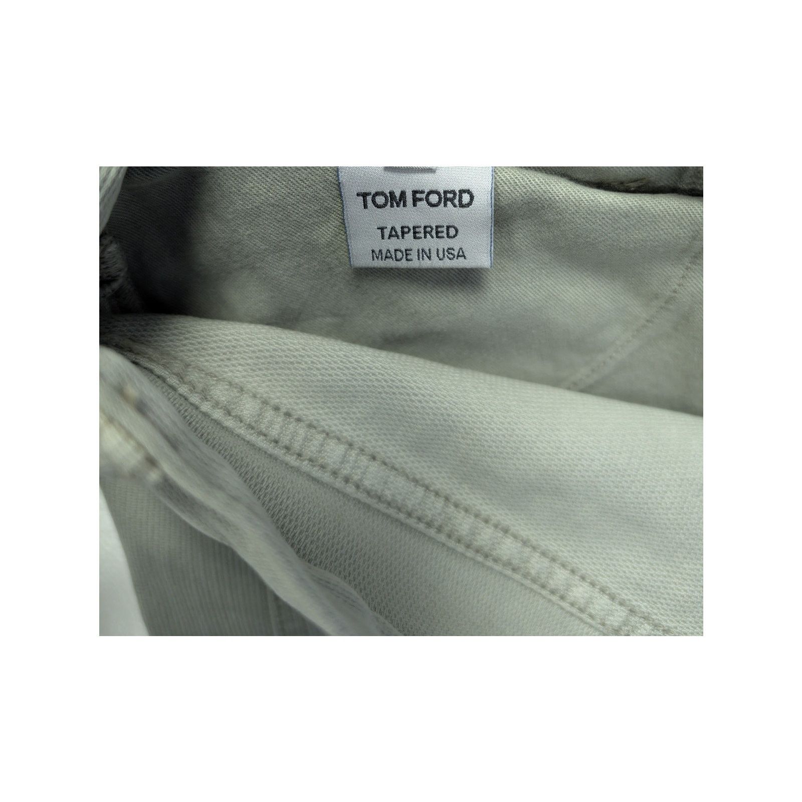 Tom Ford o1rshd1 Tapered Fit Denim Jeans in Grey 34 Size US 34 / EU 50 - 16 Thumbnail