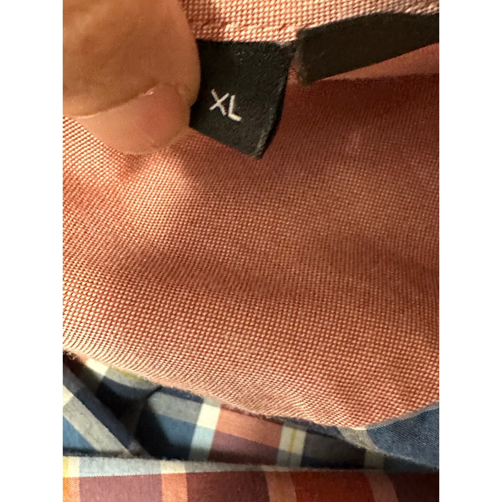 Hugo Boss Hugo Boss Blue Red Check Long Sleeves Casual Shirt size XL Size US XL / EU 56 / 4 - 4 Thumbnail