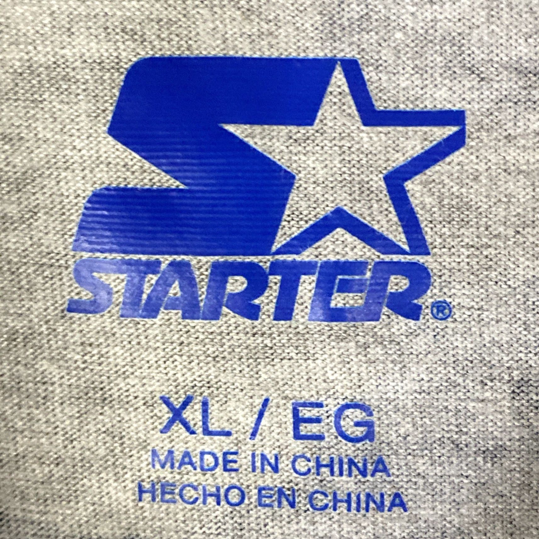 NFL Dallas Cowboys Starter T Shirt Mens XL Blue Camo Star Logo NFL 24x30 Size US XL / EU 56 / 4 - 5 Thumbnail