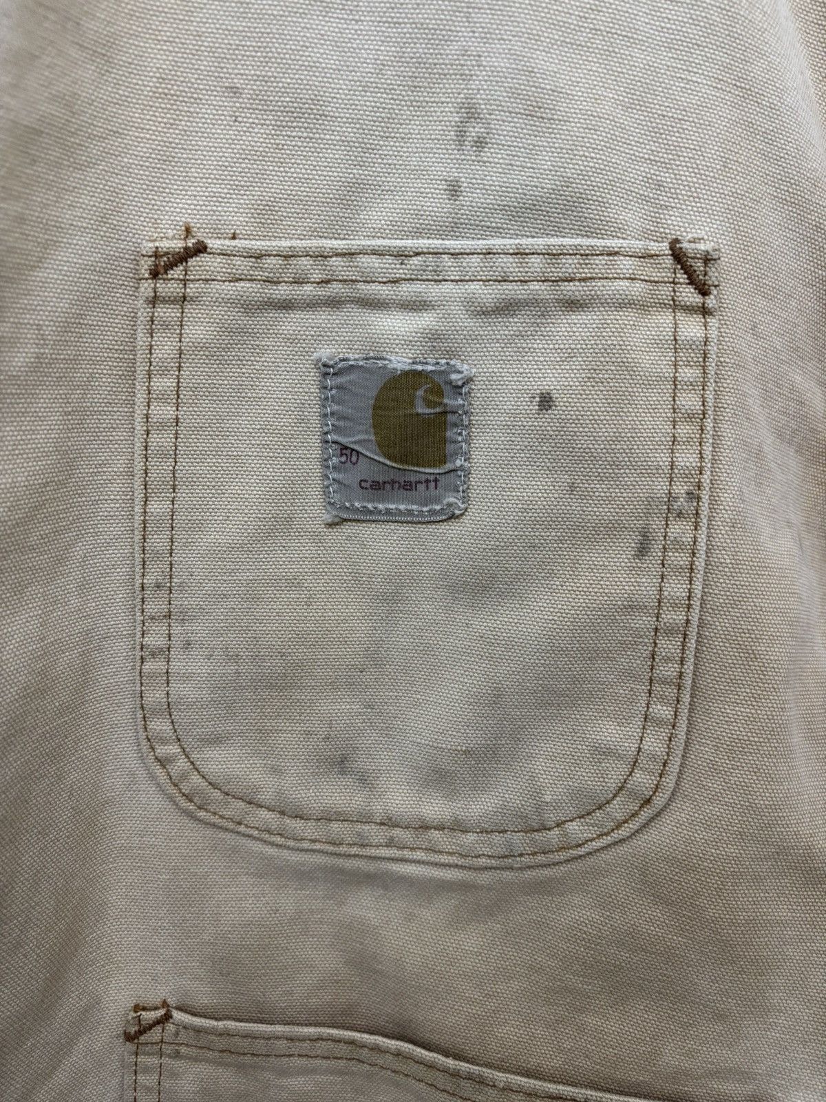 Carhartt × Vintage Vintage Carhartt Chore Jacket Size US XL / EU 56 / 4 - 3 Thumbnail