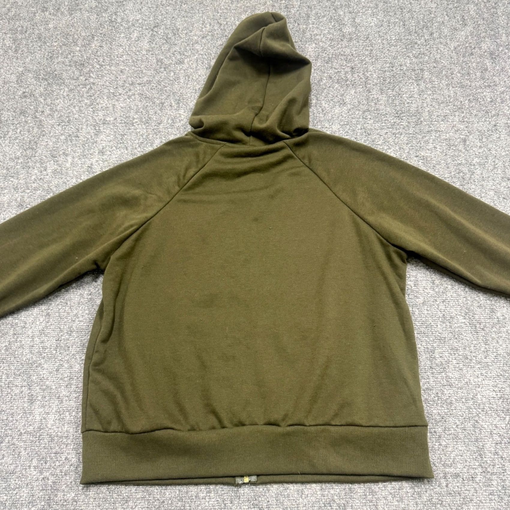 Bebe VINTAGE BEBE SPORT Fullzip Jacket Womens 1X Coat Hoodie Green Y2K Grunge Skater VTG Sweatshirt XL Womens Green Size XL / US 12-14 / IT 48-50 - 3 Thumbnail