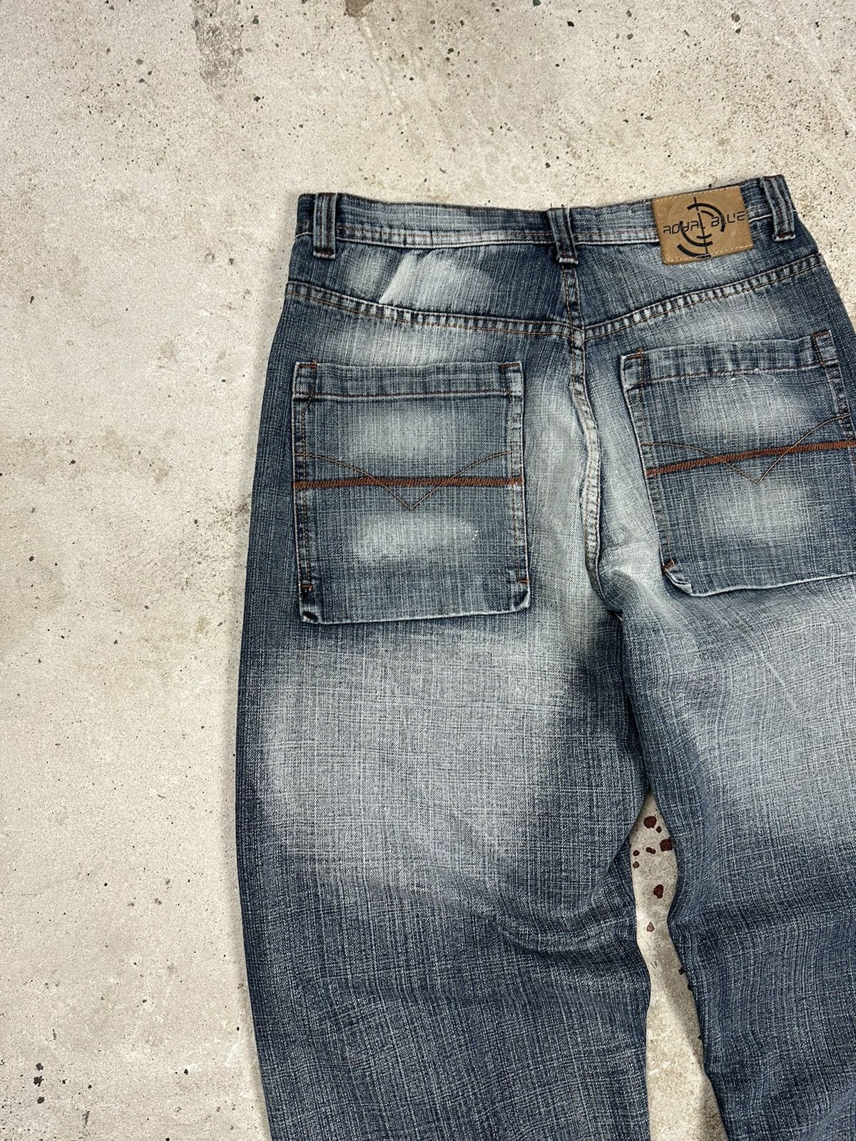 If Six Was Nine × Japanese Brand × Vintage Vintage 90s Baggy Japanese Washed Denim Pants Size US 30 / EU 46 - 10 Thumbnail