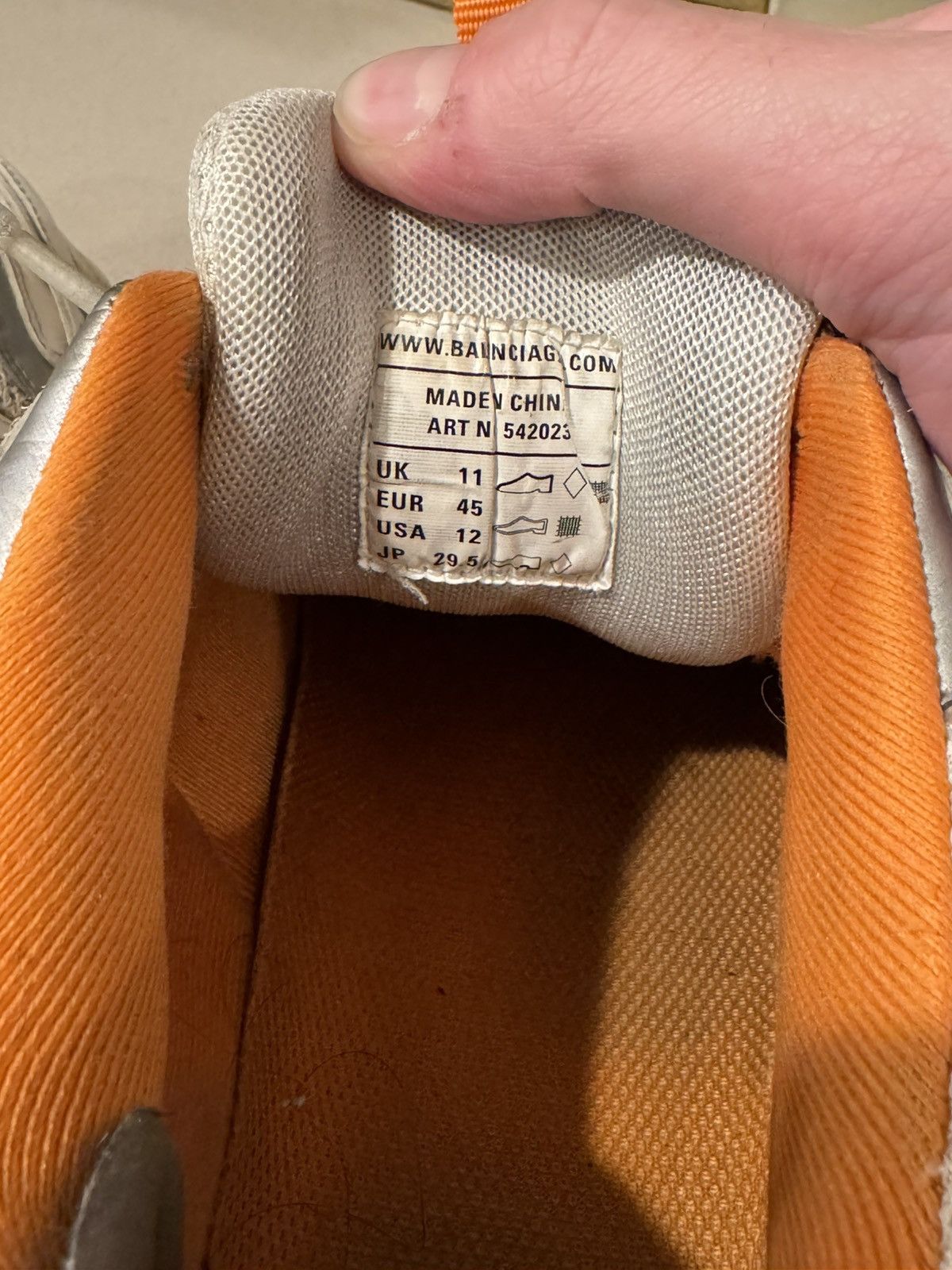 Balenciaga Balenciaga Track Sneaker Size US 12 / EU 45 - 11 Thumbnail