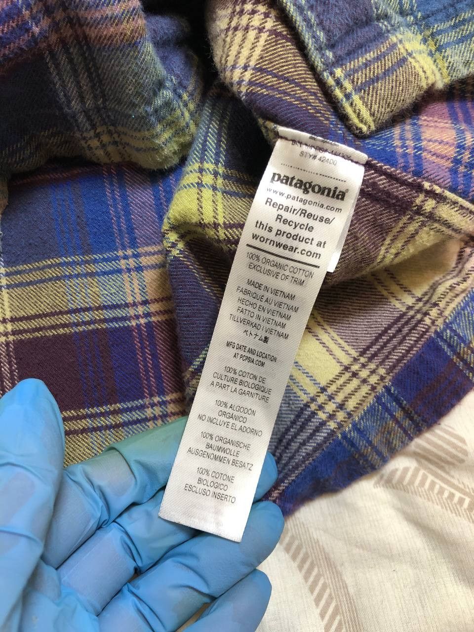 Patagonia Patagonia Organic Cotton Plaid Flannel Shirt Size S Size US S / EU 44-46 / 1 - 3 Thumbnail