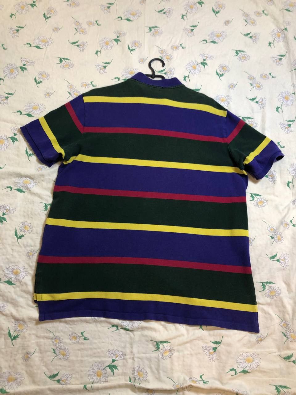 Polo Ralph Lauren Vintage Y2K Polo Ralph Lauren Stripped Polo Tee Size US XXL / EU 58 / 5 - 10 Thumbnail