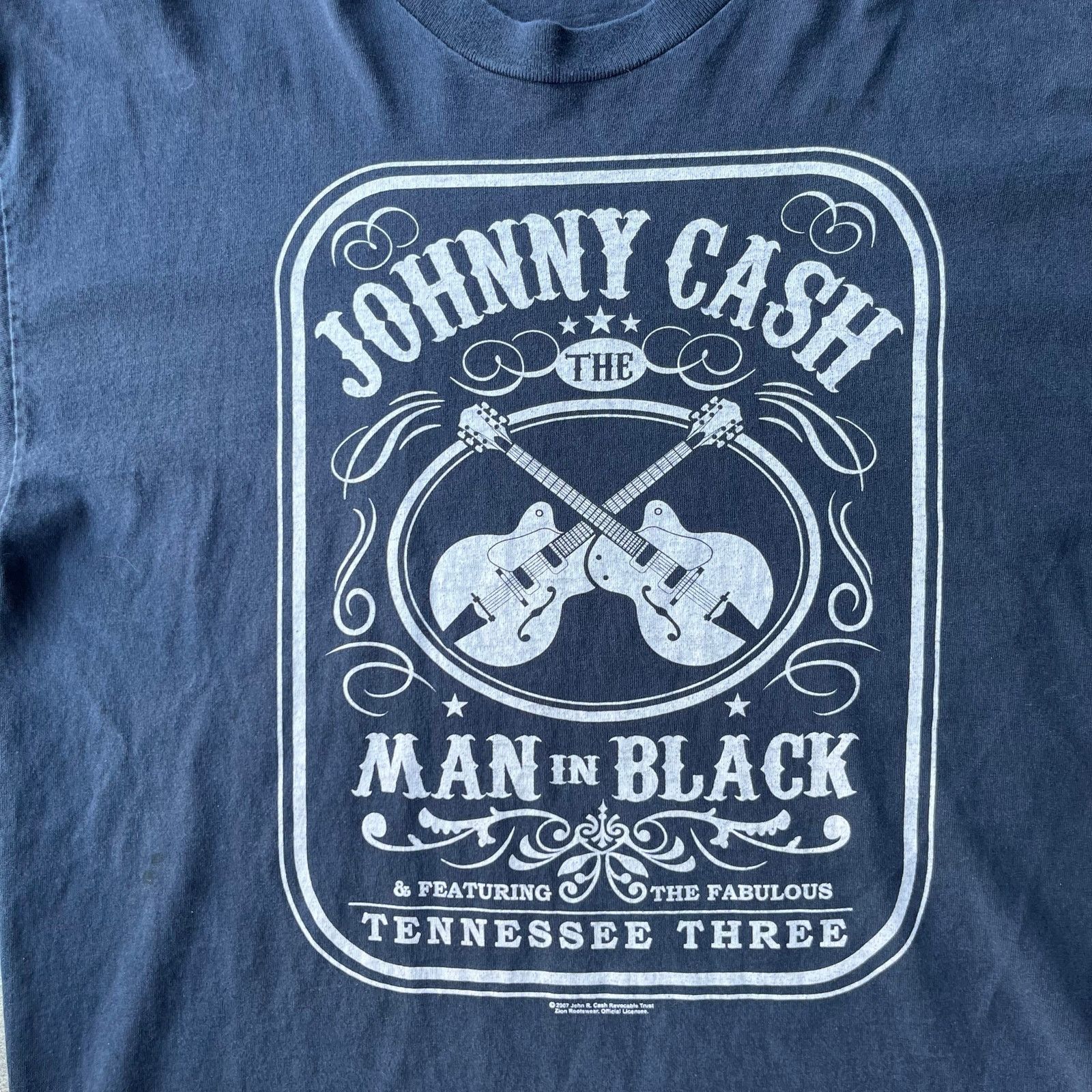 Vintage VINTAGE JOHNNY CASH MAN IN BLACK SHIRT XL Size US XL / EU 56 / 4 - 2 Thumbnail