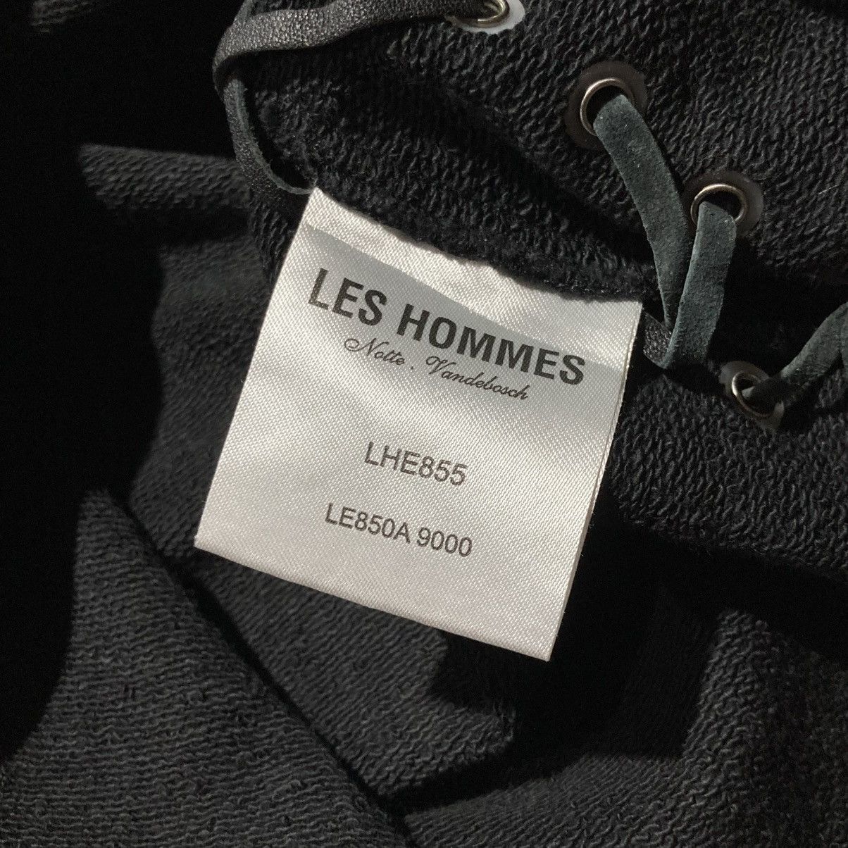 Japanese Brand 2000s Les Hommes Grunge Gothic Punk Style Hoodie Black Size US L / EU 52-54 / 3 - 14 Thumbnail