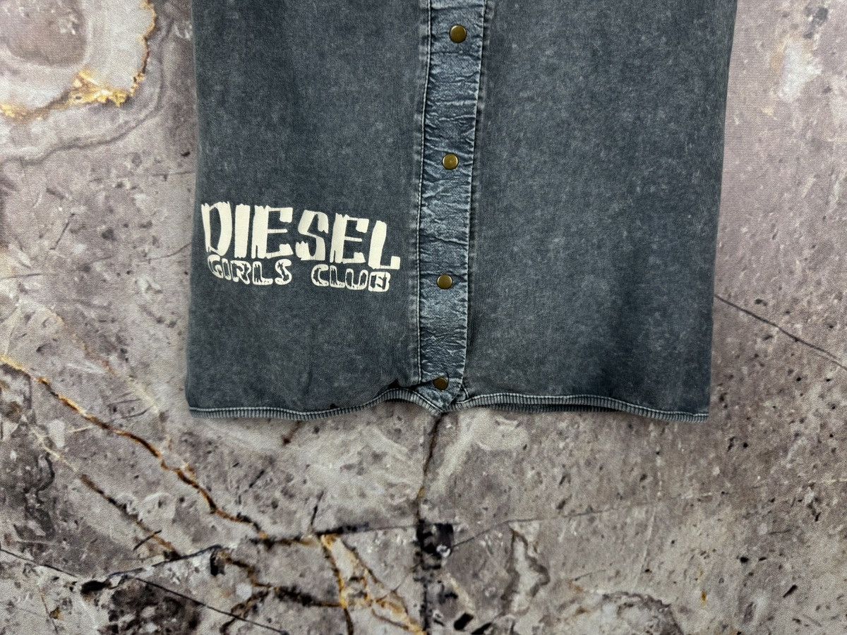 Diesel Women’s Diesel Girls Club Sleeveless T-Shirt Size Medium Size M / US 6-8 / IT 42-44 - 4 Thumbnail