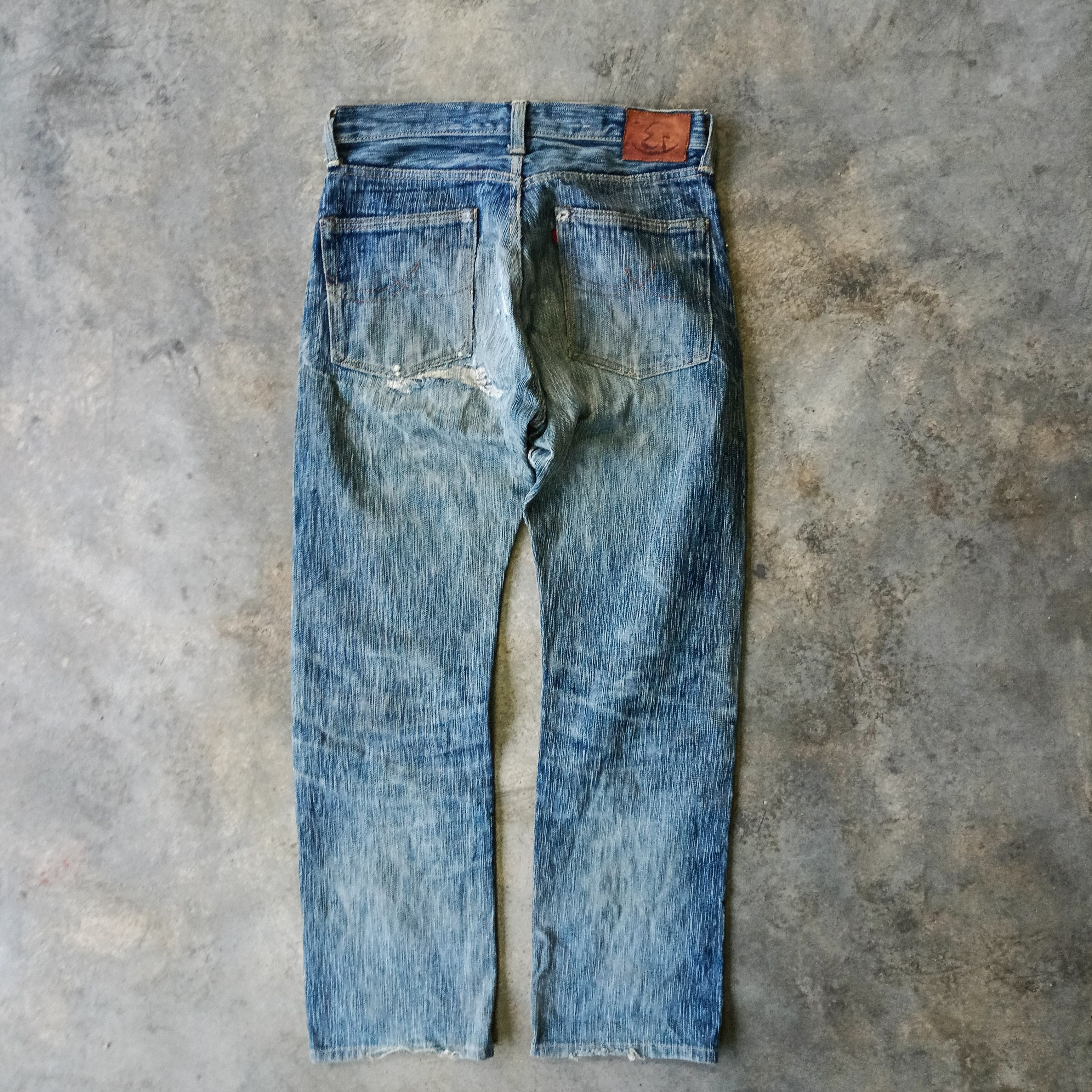 Eternal Eternal Distressed Denim Japanese Brand Size US 31 - 2 Thumbnail