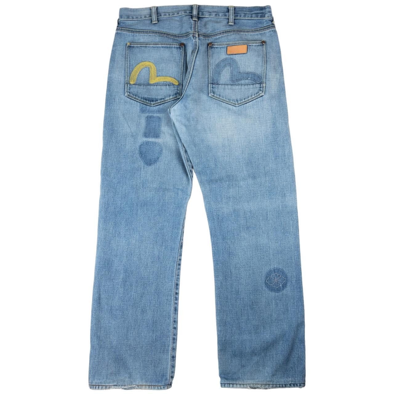 Evisu Vintage Evisu Double Gull Japanese Denim Jeans Size W34 Size US 34 / EU 50 - 2 Thumbnail