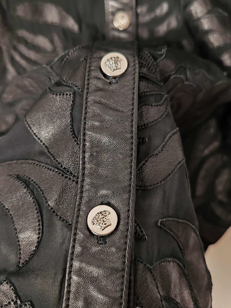 Versace Versace Patchwork silk jacquard shirt Size XL / US 12-14 / IT 48-50 - 5 Thumbnail