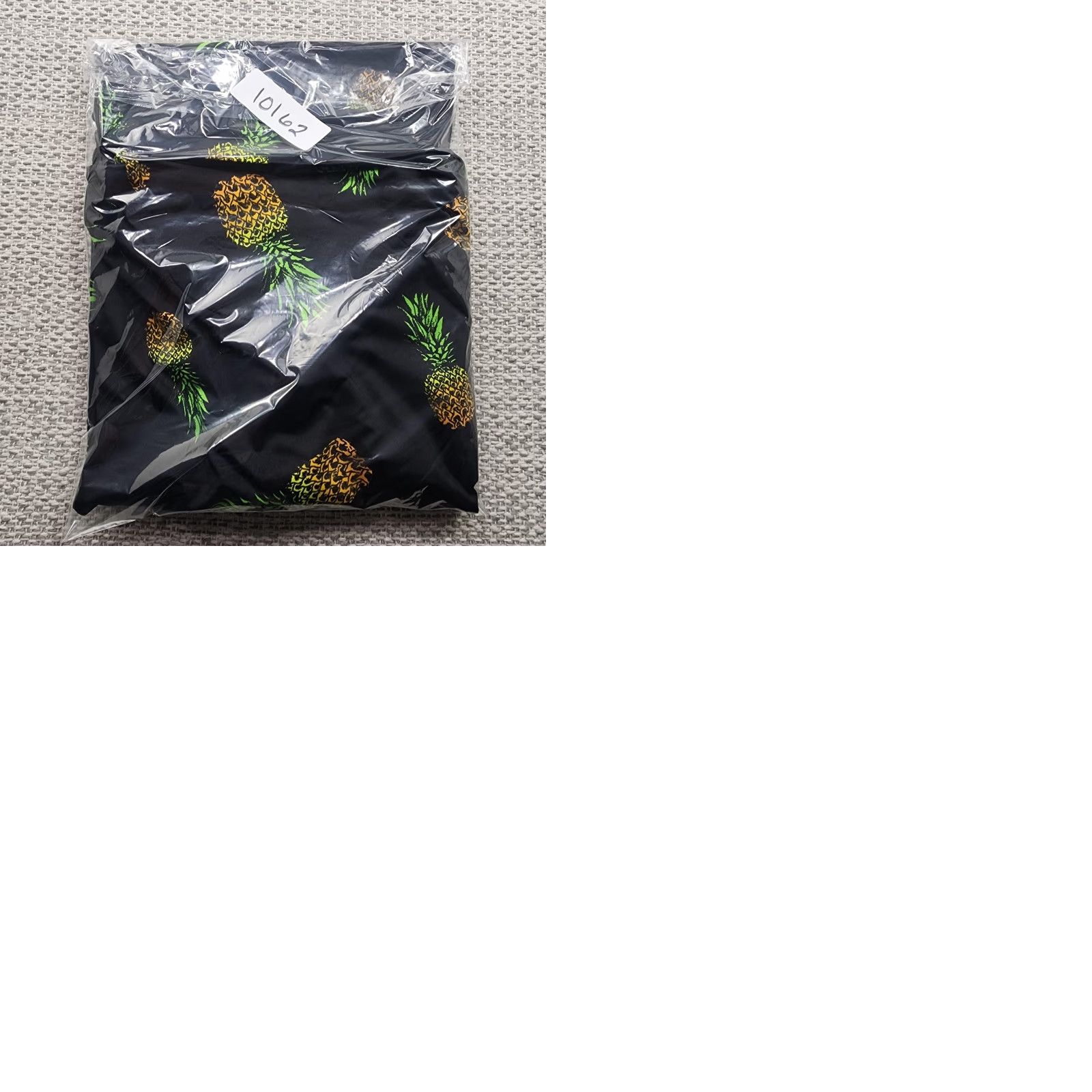 Vintage Birdie Bound Polo Mens 3XL Black Pineapple Print Short Sleeve Golf Stretch Size US XXL / EU 58 / 5 - 9 Thumbnail