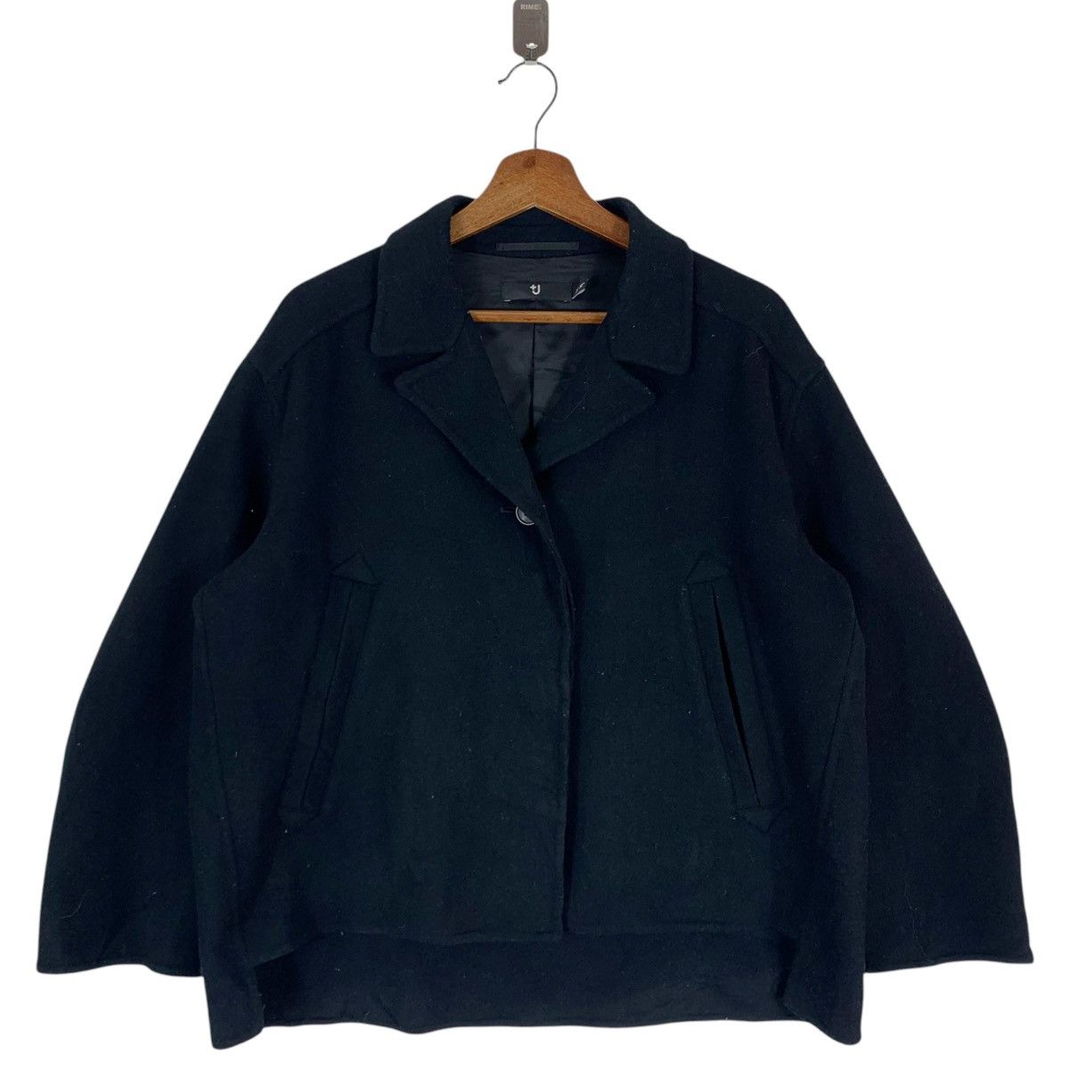 Jil Sander × Uniqlo VINTAGE JILL SANDER UNIQLO BOMBER WOOL JACKET Size S / US 4 / IT 40 - 1 Thumbnail
