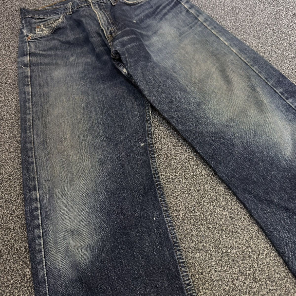 Levi's Vintage Clothing Vintage Levis 612 Orange Tab Drop Jeans Denim Size US 31 - 4 Thumbnail