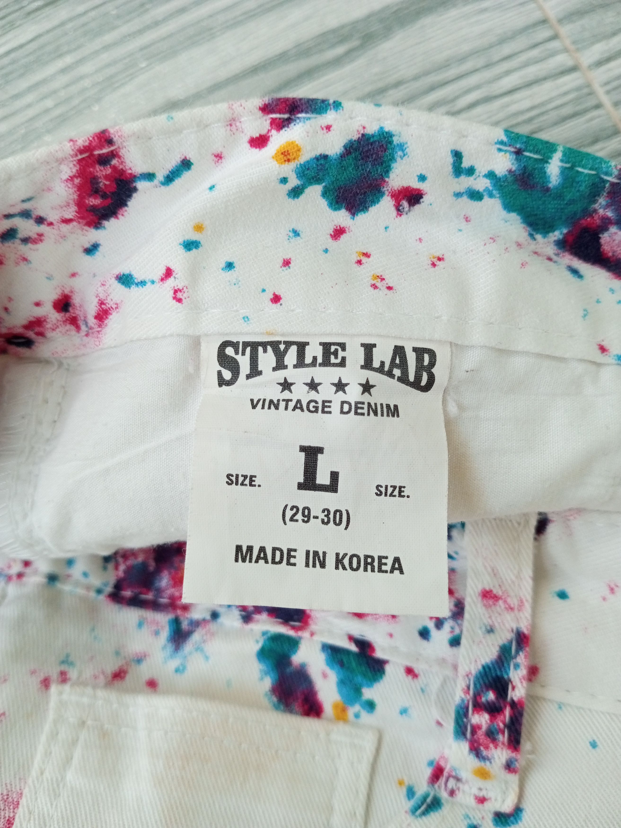 Japanese Brand Style Lab Denim Stretch Multi Colour Japanese Brand Size US 34 / EU 50 - 12 Thumbnail