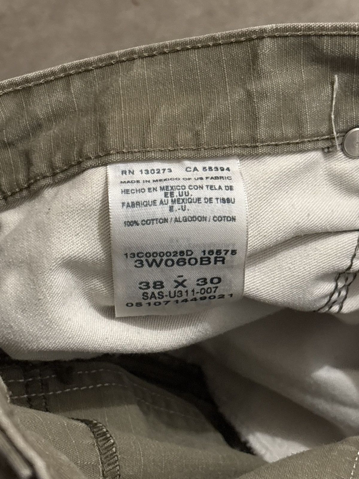 Wrangler Vintage Y2K Riggs Workwear By Wrangler Carpenter Cargo Pants Size US 38 / EU 54 - 15 Thumbnail