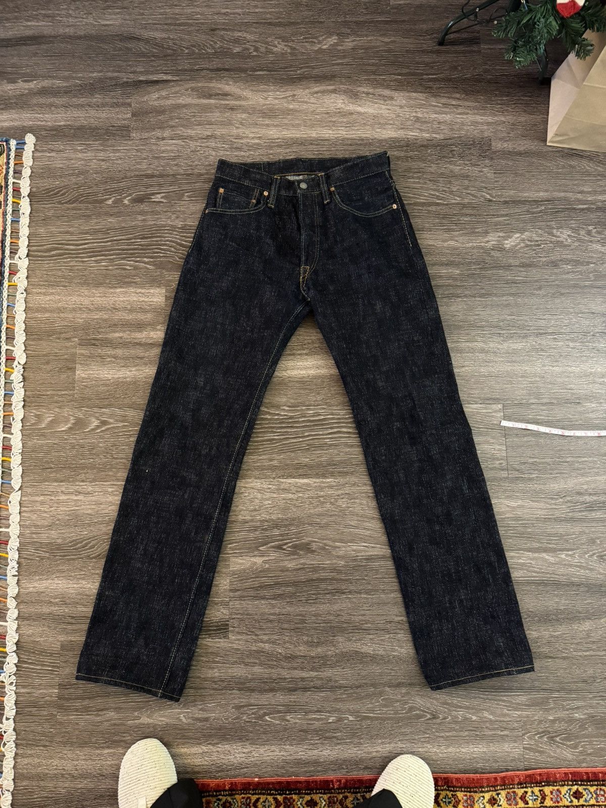 Pure Blue Japan Pure Blue Japan Denim WSB-003 “Double Slub” Selvedge Jeans Size US 32 / EU 48 - 1 Thumbnail
