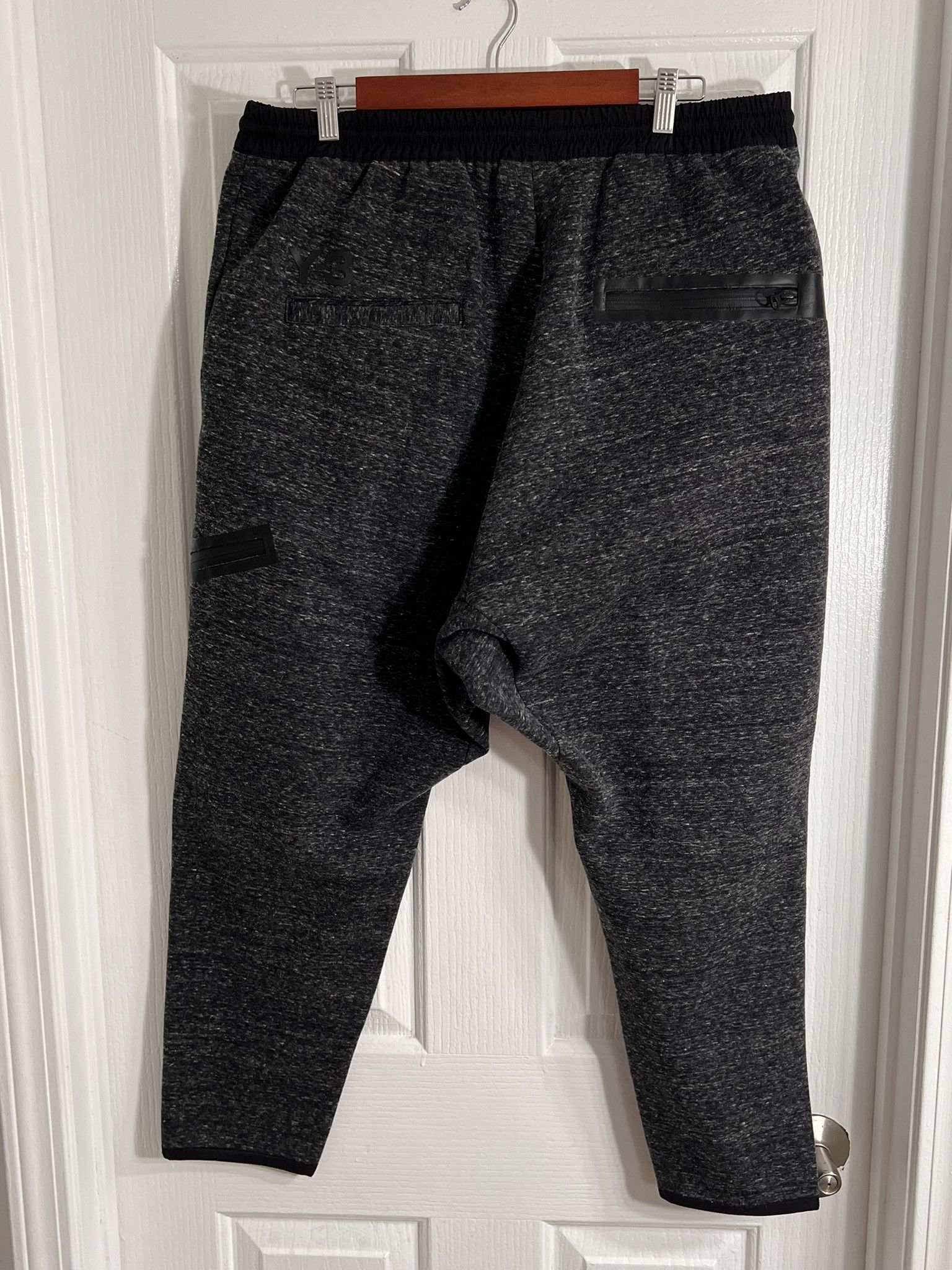 Y-3 Y-3 Jogger Sweat Harem Tech Pants Cargo Pocket Gray XL Size US 36 / EU 52 - 8 Thumbnail