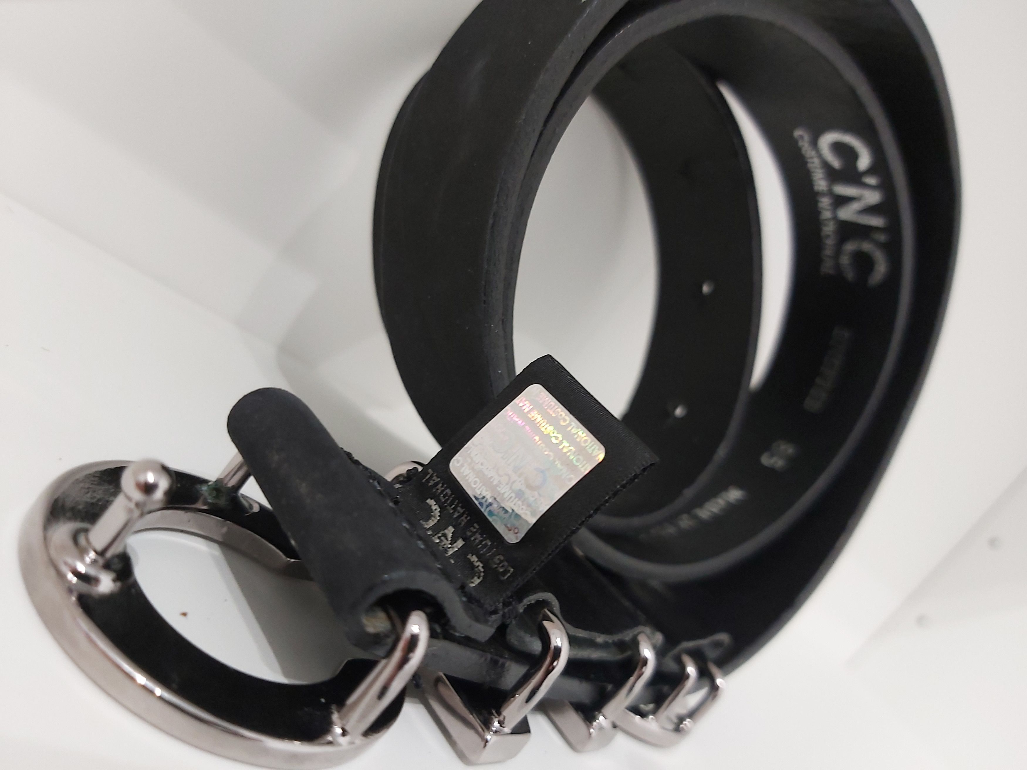 Costume National Y2K Costume National Collection belt. CNC letters brand belt Size ONE SIZE - 3 Thumbnail
