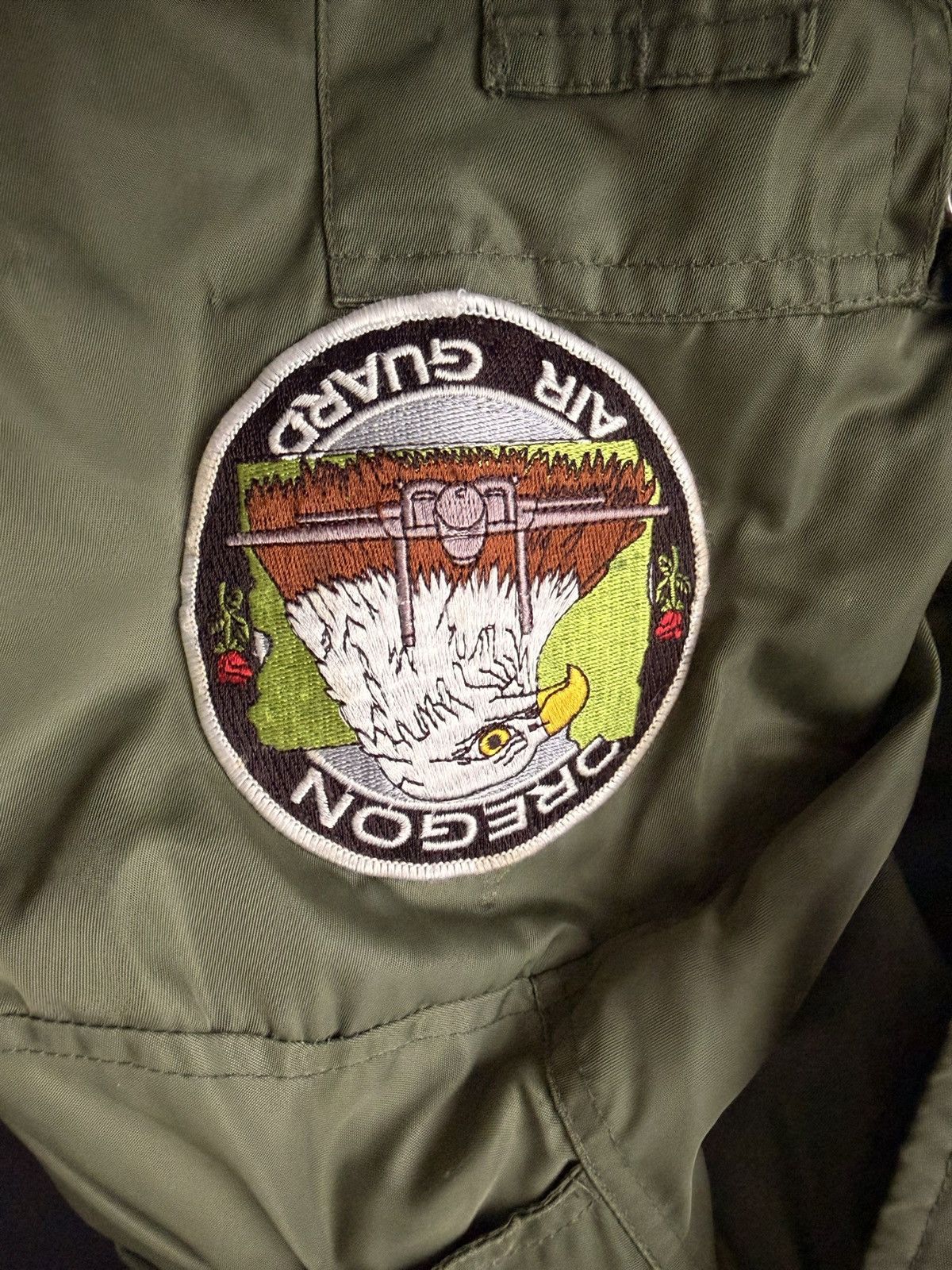 Vintage Vintage MA-1 Oregon Air Guard jacket Size US L / EU 52-54 / 3 - 5 Thumbnail