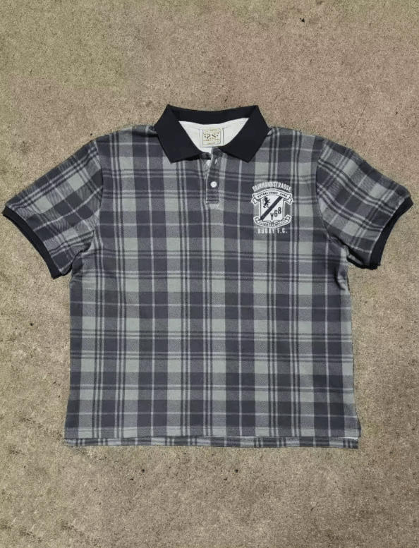 Japanese Brand graphic print design POLO Size US XL / EU 56 / 4 - 2 Thumbnail