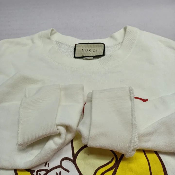 Gucci Gucci Gucci x Bananya Cartoon Long Sleeve Sweatshirt -2506 Size US M / EU 48-50 / 2 - 5 Thumbnail