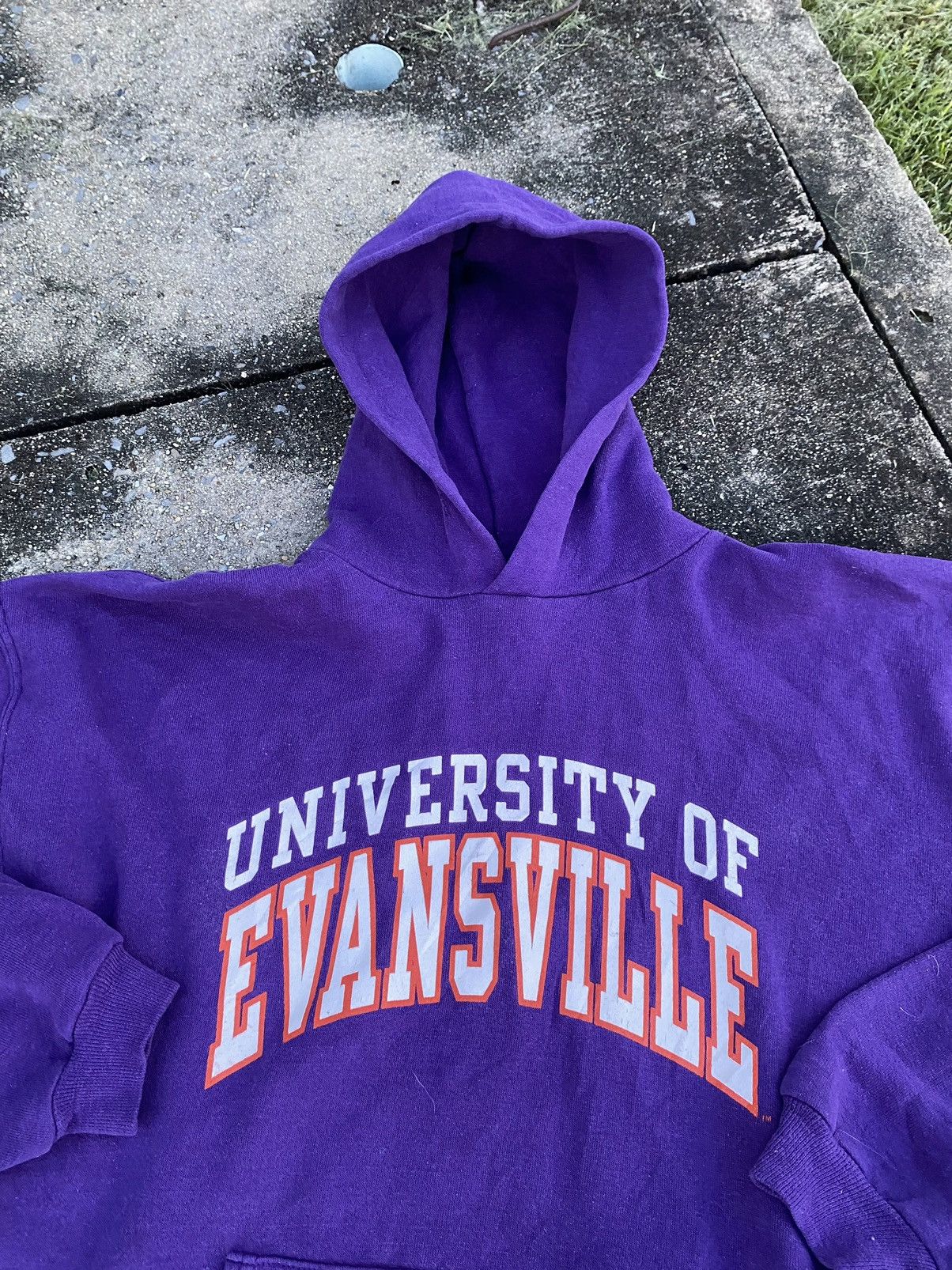 Russell Athletic Vintage Russell Athletic Hoodie “EVANSVILLE” Size US L / EU 52-54 / 3 - 3 Thumbnail