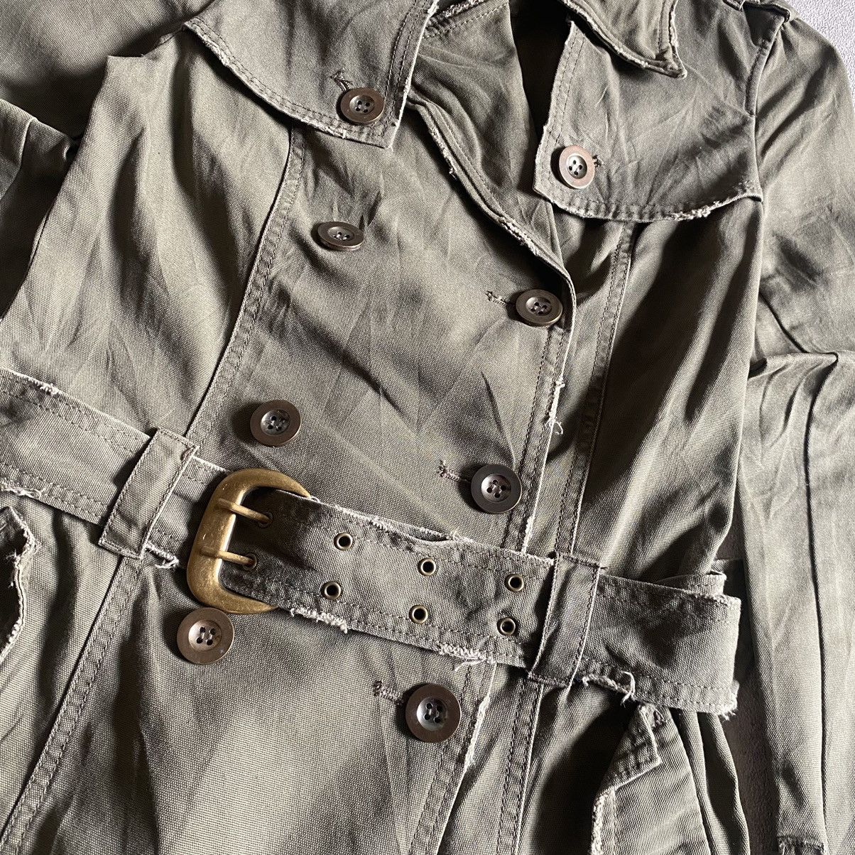 Hysteric Glamour Japanese Ozoc Military Napoleon Trench Coat Size S / US 4 / IT 40 - 4 Thumbnail