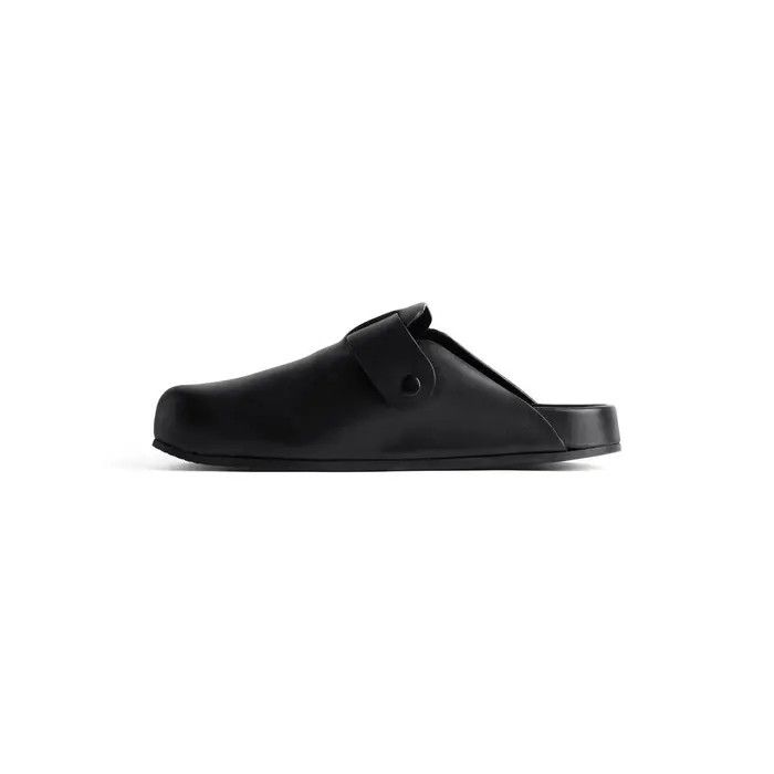 Balenciaga o1s1wg110326 Sunday Mules in Black Size US 5 / IT 35 - 4 Thumbnail