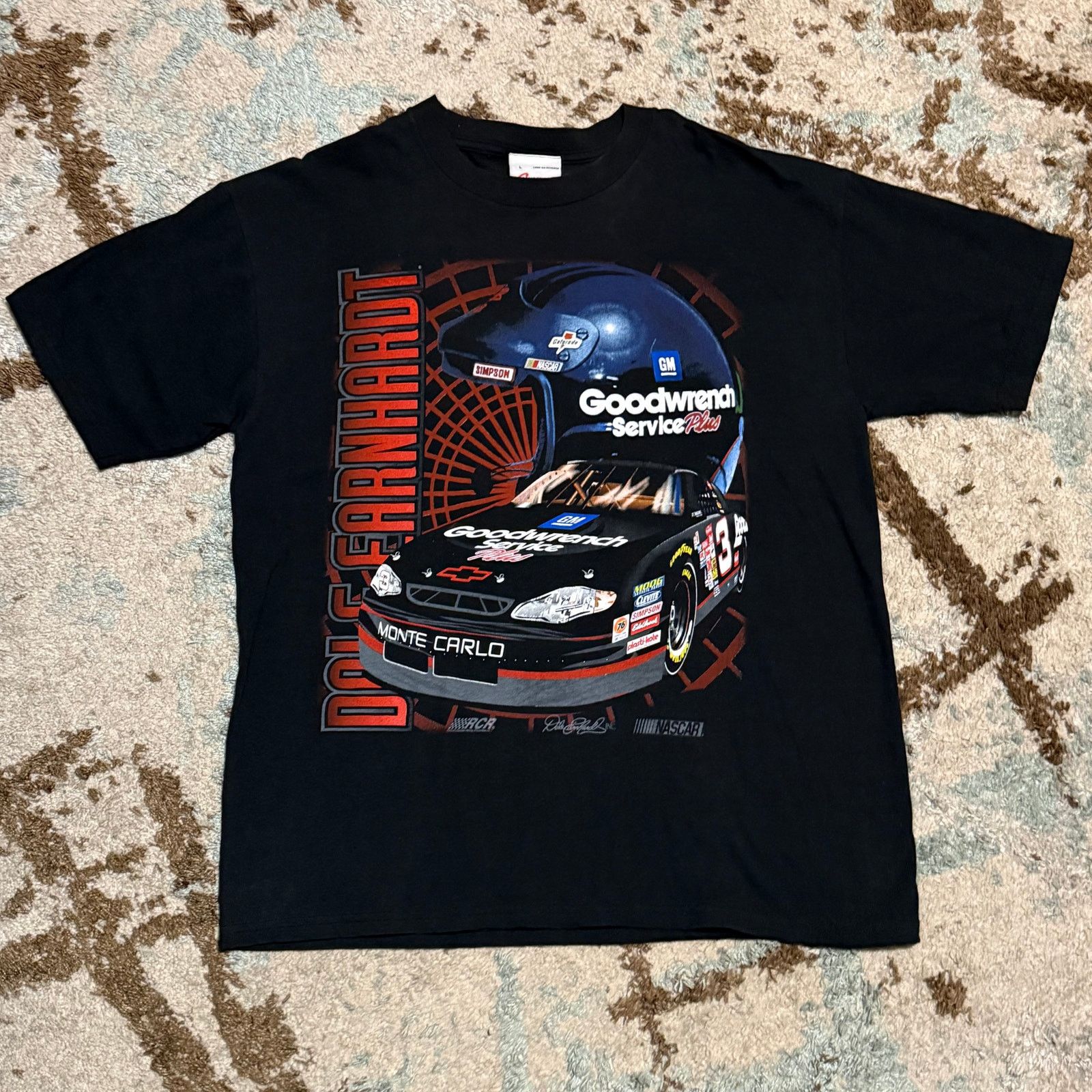 NASCAR Vintage Competitors View Dale Earnhardt Shirt Large NASCAR Size US L / EU 52-54 / 3 - 1 Thumbnail