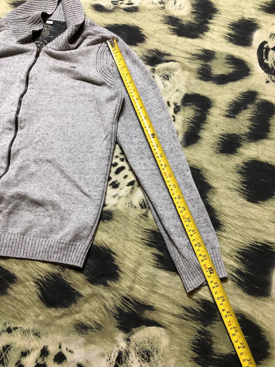 Diesel hoodie zip Allsaints gray logo vintage streetwear Size US M / EU 48-50 / 2 - 12 Thumbnail