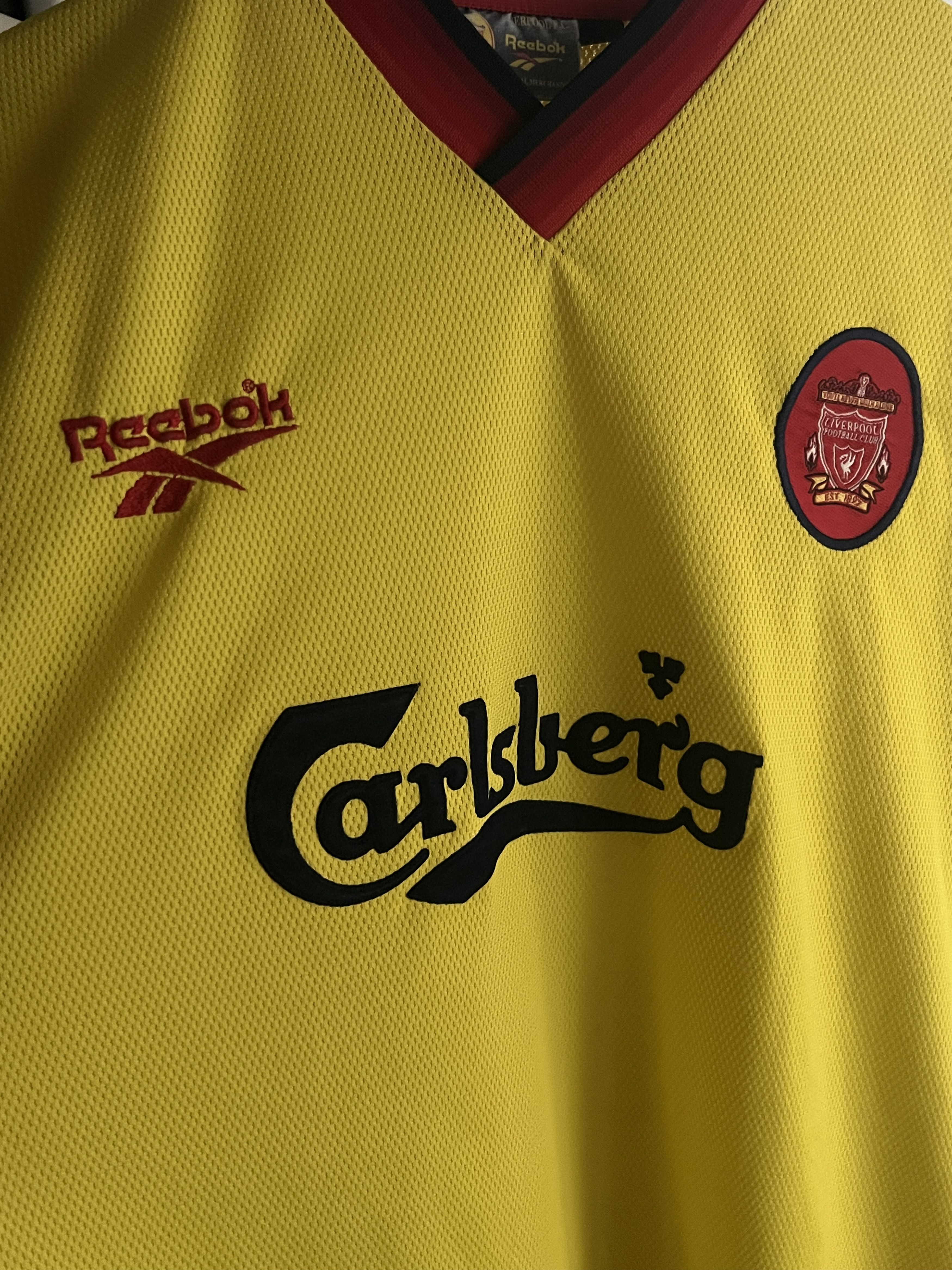 Reebok Liverpool 1997/1999 Away Soccer Jersey Reebok L Vintage Size US L / EU 52-54 / 3 - 5 Thumbnail