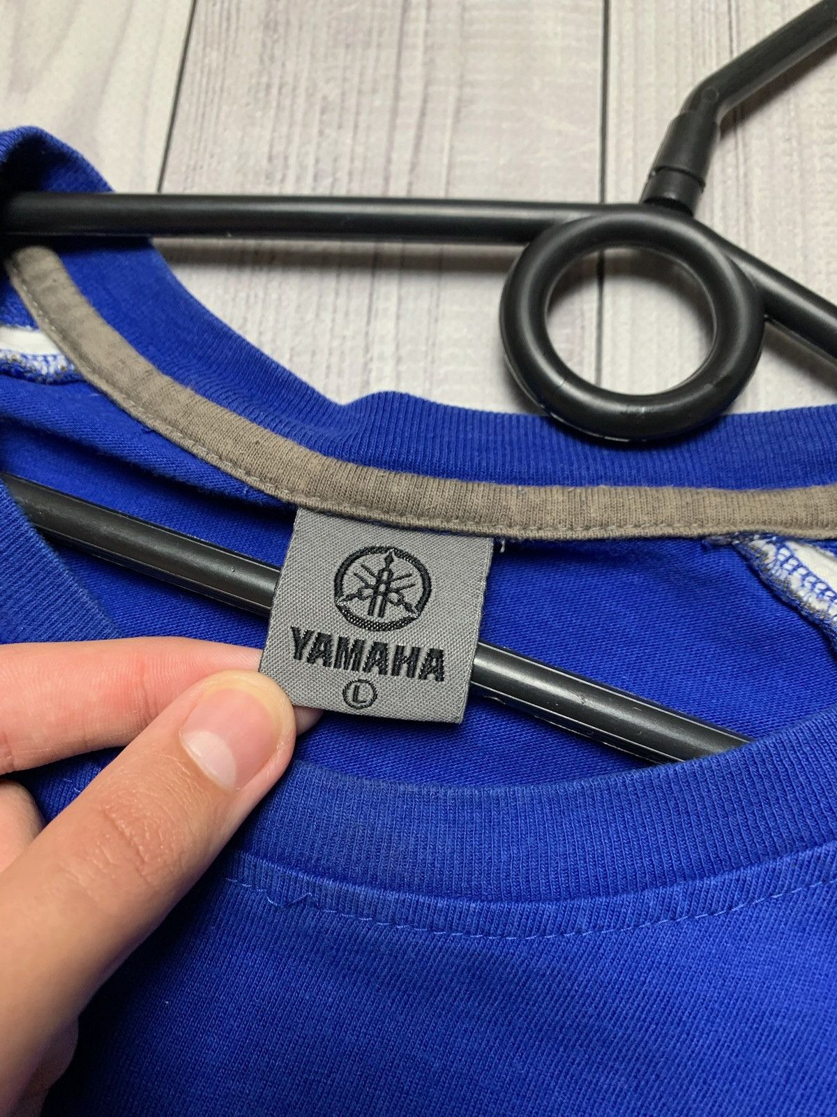 Vintage × Yamaha Vintage Yamaha racing tee logo blue size L Size US L / EU 52-54 / 3 - 2 Thumbnail