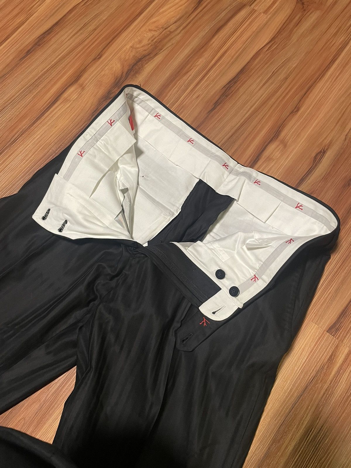 Isaia Black dress pants Size US 32 / EU 48 - 3 Thumbnail