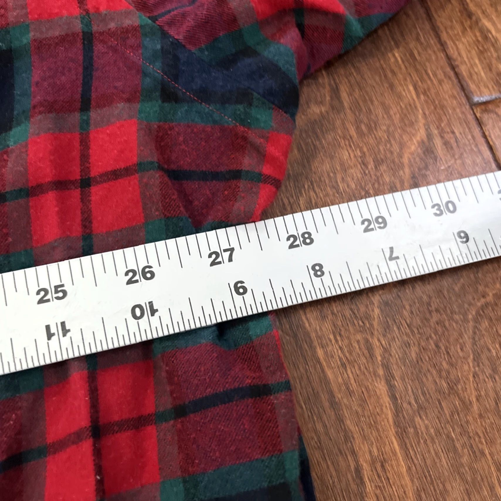 Ralph Lauren Ralph Lauren Polo Long Sleeve Blake Plaid Flannel Shirt Men's XXL Red Cotton Button-Up 90s Classic Retro All Seasons Size US XXL / EU 58 / 5 - 7 Thumbnail