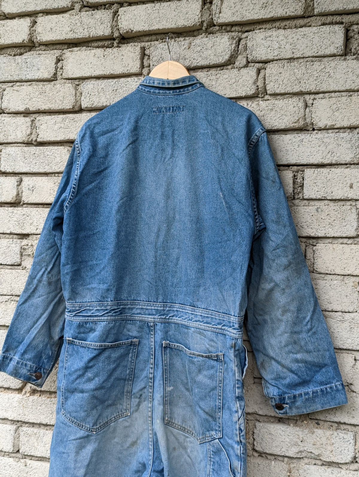 Japanese Brand Dog House Overalls Jeans Size US 40 / EU 56 - 6 Thumbnail