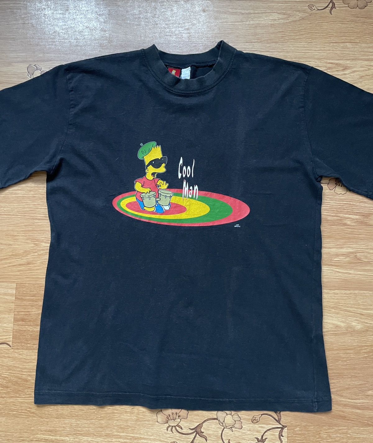 The Simpsons Vintage The Simpsons Cool Man Matt Growning 2001 T Shirt Tee Size US L / EU 52-54 / 3 - 2 Thumbnail