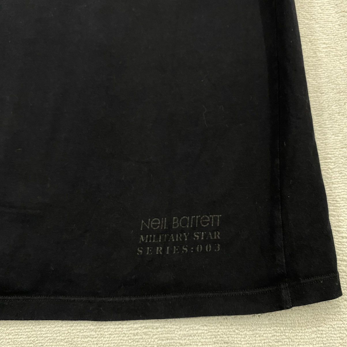 Neil Barrett NEIL BARRETT Maltese Cross Printed T-Shirt Black Size US L / EU 52-54 / 3 - 10 Thumbnail