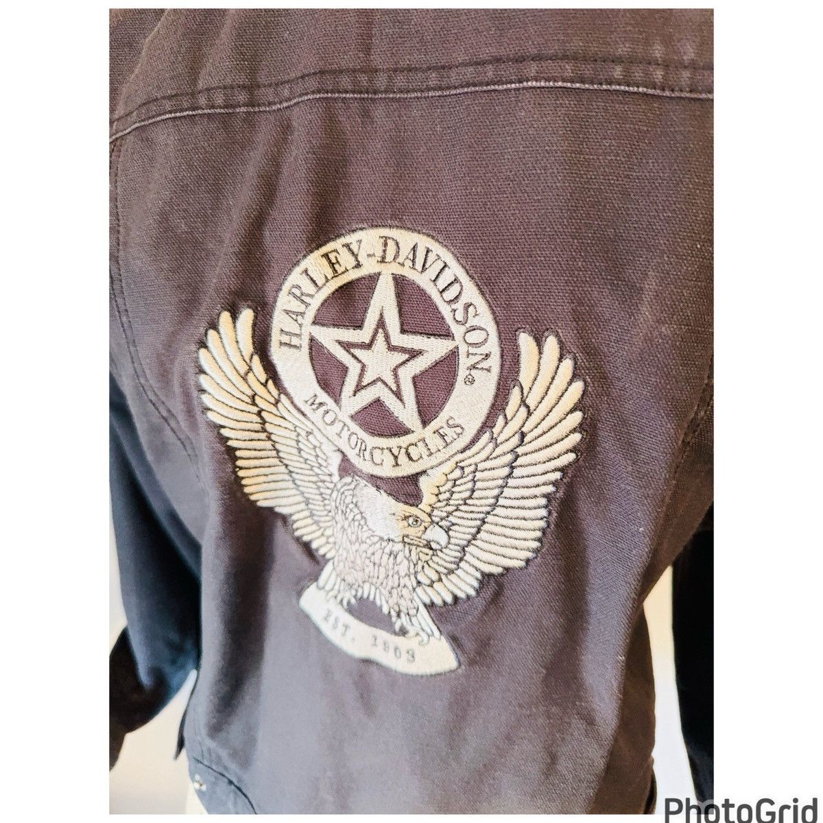 Harley Davidson Harley-Davidson Embroidered Logo Jakcet Size XS / US 0-2 / IT 36-38 - 11 Thumbnail