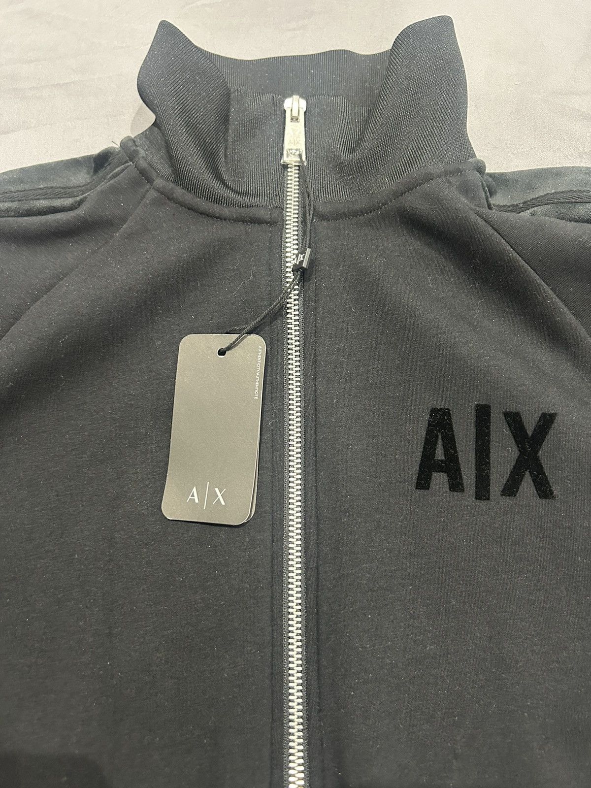 Armani Exchange Armani Exchange Zip-Front Sweatshirt Size US S / EU 44-46 / 1 - 10 Thumbnail