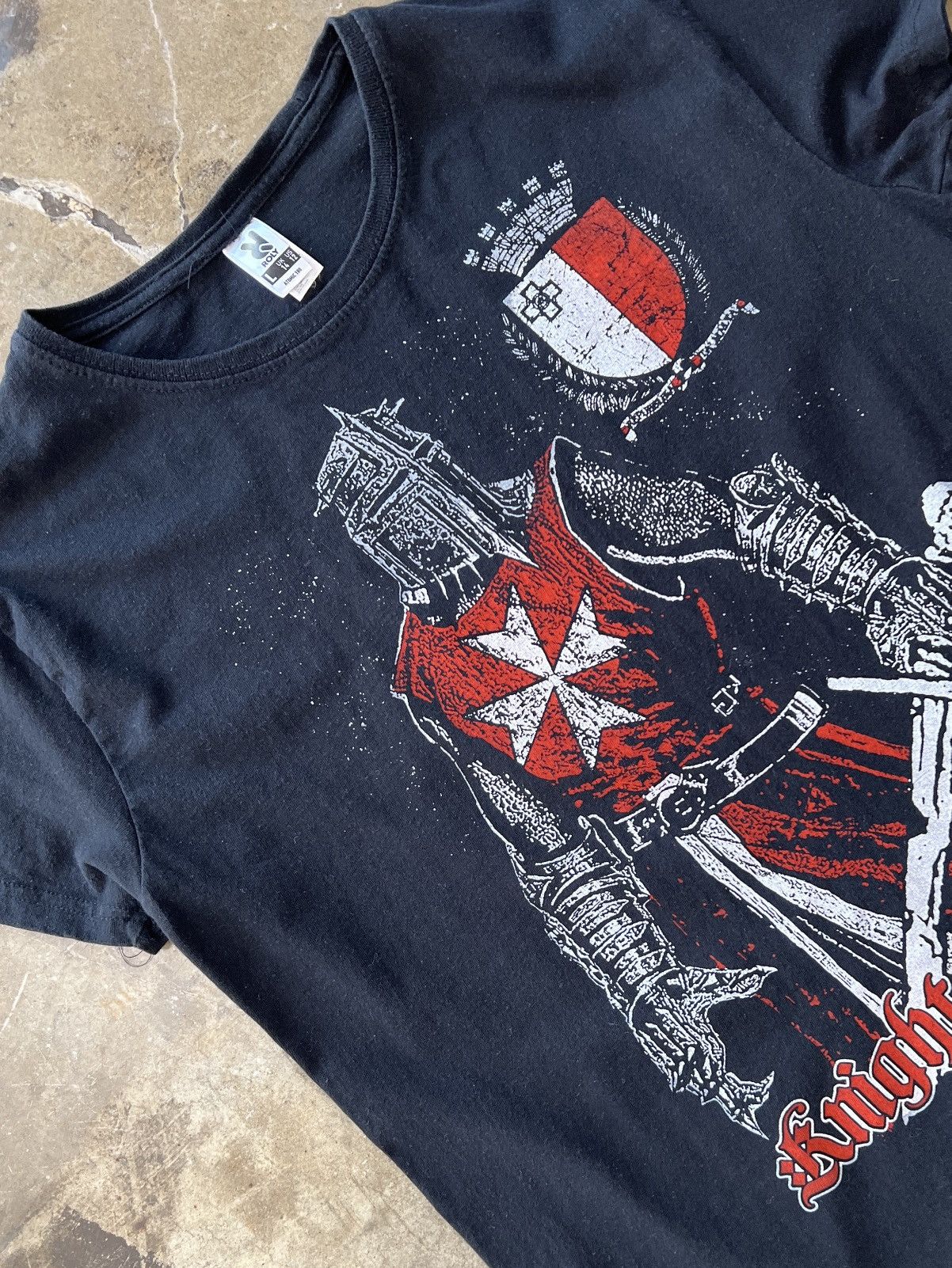 Vintage Knight of Malta Christian Crusader Tee Large Size US L / EU 52-54 / 3 - 1 Thumbnail