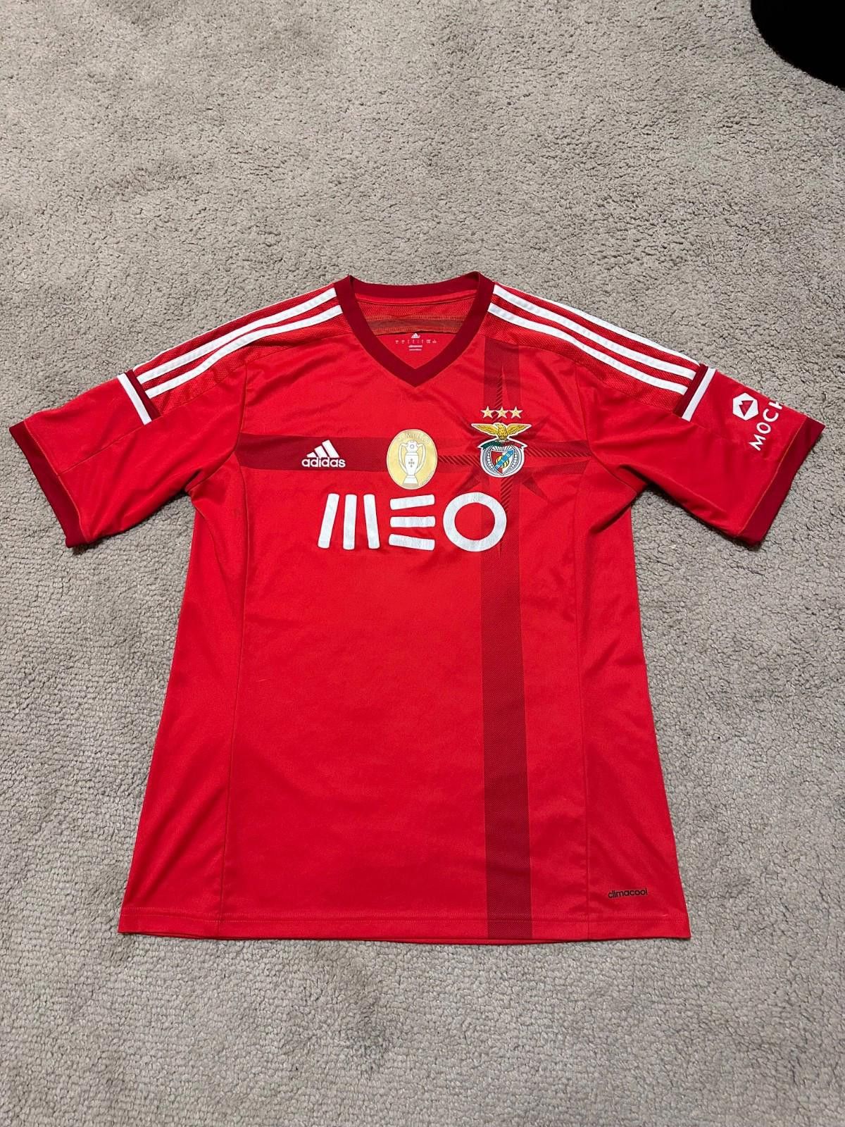 Adidas BENFICA 2014-2015 HOME FOOTBALL SHIRT SOCCER JERSEY ADIDAS Size US L / EU 52-54 / 3 - 1 Thumbnail