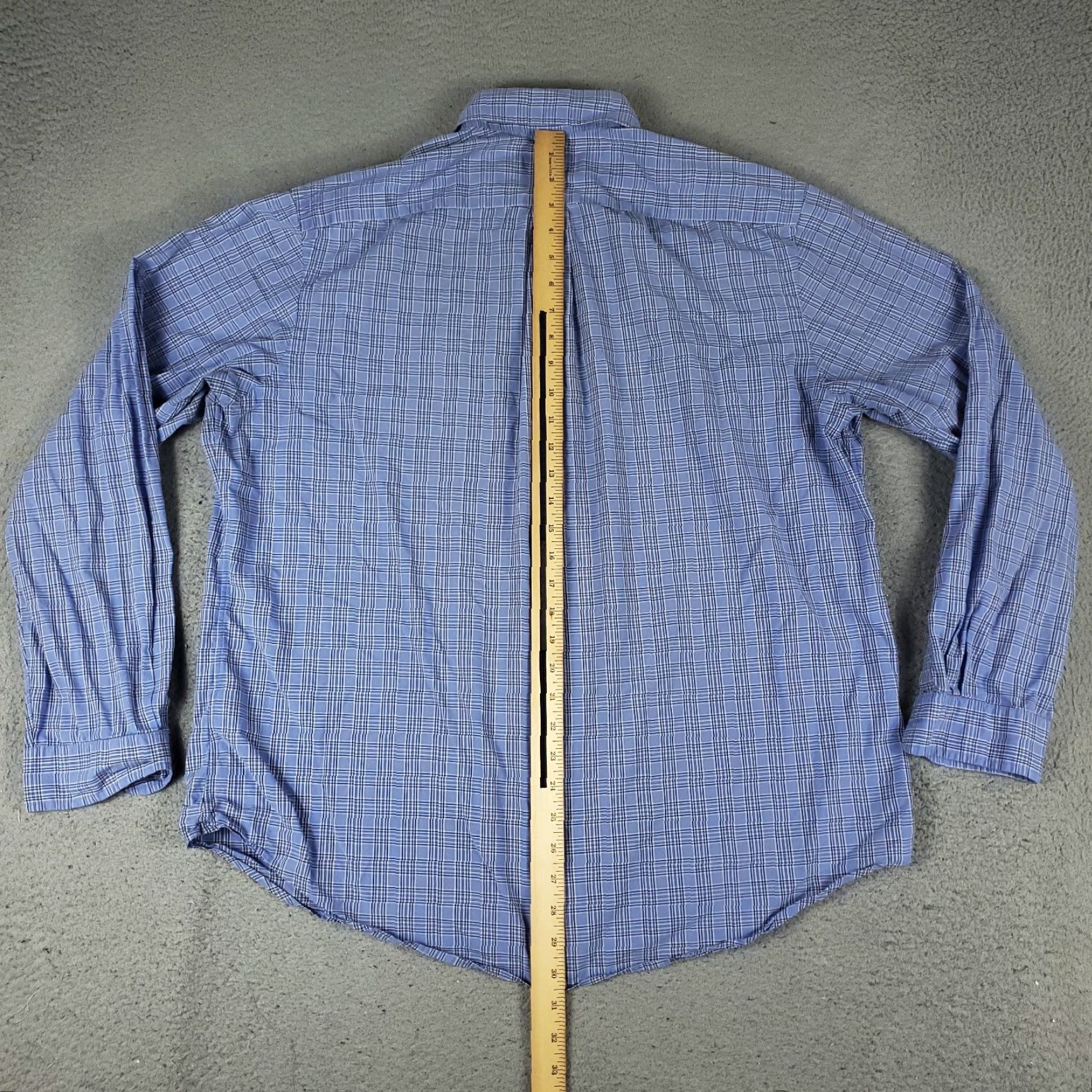 Ralph Lauren Ralph Lauren Shirt Mens XL Blue Plaid Pony Casual Button Up Long Sleeve Size US XL / EU 56 / 4 - 4 Thumbnail