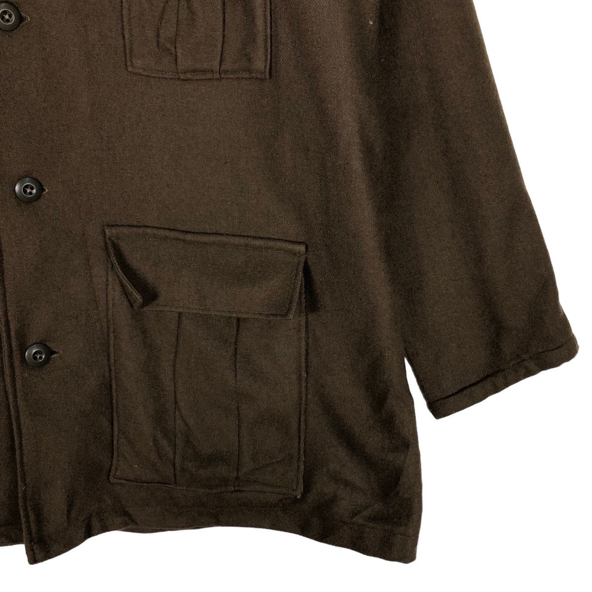 Vintage 🔥True Vintage 1940 Wool Winter Jacket Smock Military Cargo Size US M / EU 48-50 / 2 - 5 Thumbnail